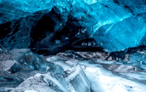 Langjökull glacier is the highest over 1,300 meters.