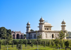 Beautiful Tomb of Itimad-ud-Daulan, Baby Taj situated around gardens