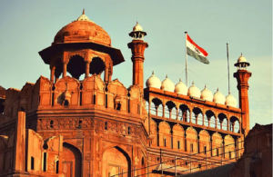 Front view of Red Fort